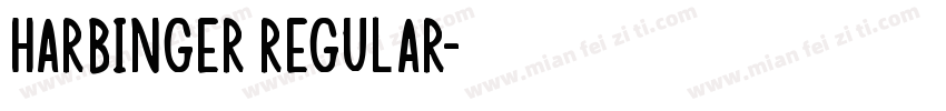 Harbinger Regular字体转换